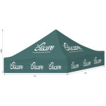 Ovation Sublimated Gazebo 2m X 2m - Roof (Excludes Hardware)