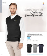 Mens Sleeveless Peru V-Neck Jersey