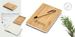 Okiyo Yahari Bamboo Notebook & Pen Set