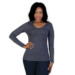 Ladies 150g Fashion Fit T-Shirt - long sleeve