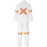 Trade Polycotton Conti - Suit Reflective Arms, Legs & Back - Orange Tape