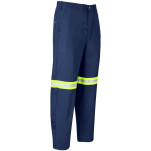 Trade Polycotton Pants - Reflective Legs - Yellow Tape