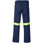 Site Premium Polycotton Pants - Reflective Legs - Yellow Tape