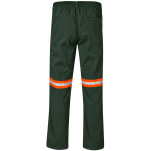 Site Premium Polycotton Pants - Reflective Legs - Orange Tape