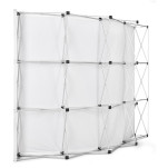 Legend Curved Banner Wall 2.85m x 2.25m