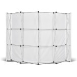 Legend Curved Banner Wall with Wings 2.85m x 2.25m