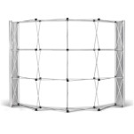 Legend Curved Banner Wall with Wings 2.85m x 2.25m