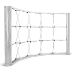Legend Curved Banner Wall with Wings 3.5m x 2.25m