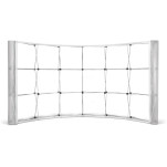 Legend Curved Banner Wall with Wings 4.2m x 2.25m