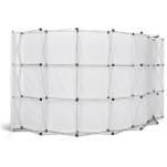 Legend Curved Banner Wall with Wings 4.2m x 2.25m