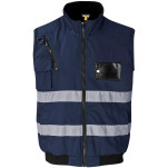 Techno Padded Hi-Viz Reflective Bunny Jacket