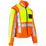 Metro Two-Tone Hi-Viz Reflective Zip-Off Jacket