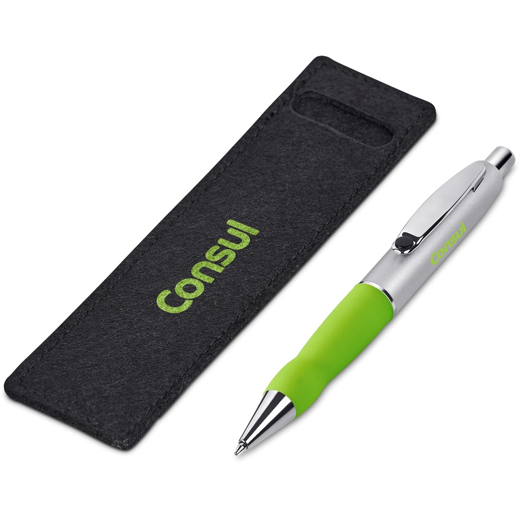Altitude Turbo Tide Ball Pen in Felt Pouch
