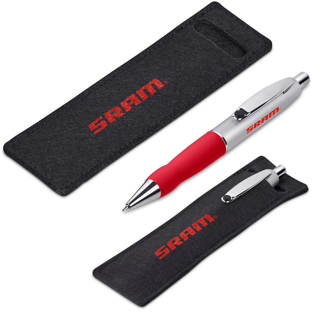 Altitude Turbo Tide Ball Pen in Felt Pouch