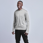 Mens Fitness Lightweight Hooded Sweater