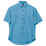 Plain Bush Shirt Mens