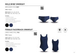 Female Racerback Swimsuit