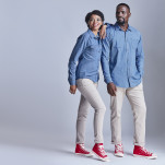 Unisex Retro High Top Canvas Sneaker