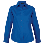 Brushed Cotton Twill Blouse Long Sleeve Ladies