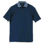 Jacquard Collar Golfer Mens