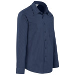 Mens Long Sleeve Micro Check Shirt