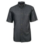 Denver Denim Shirt Short Sleeve Mens