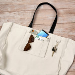 Kooshty Barbados Large Cotton Beach Bag