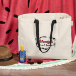 Kooshty Barbados Large Cotton Beach Bag