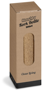 Kooshty Kork Glass Water Bottle - 500ml