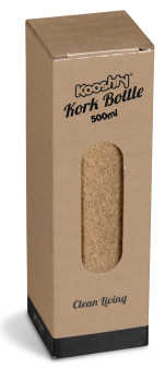 Kooshty Kork Glass Water Bottle - 500ml