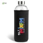 Kooshty Jumbo Glass Water Bottle - 1 Litre