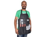 Wooden Braai Set Apron