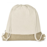 Okiyo Bijin Jute & Cotton Drawstring Bag
