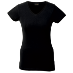 170g Slim Fit V-Neck T-Shirt Ladies