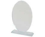 Crystal Trophy - Oval