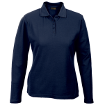175g Pique Knit Long Sleeve Golfer Ladies