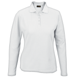 175g Pique Knit Long Sleeve Golfer Ladies