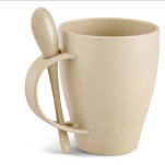 Okiyo Kawai Wheat Straw Mug Set - 350ml