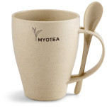 Okiyo Kawai Wheat Straw Mug Set - 350ml