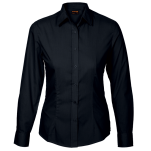 Basic Poly Cotton Blouse Long Sleeve Ladies