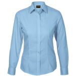 Basic Poly Cotton Blouse Long Sleeve Ladies