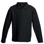 175g Pique Knit Long Sleeve Golfer Kiddies