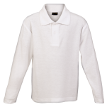 175g Pique Knit Long Sleeve Golfer Kiddies