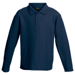 175g Pique Knit Long Sleeve Golfer Kiddies