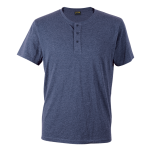 Henley Short Sleeve T-Shirt Mens