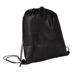 Wave Design Drawstring Bag Non-Woven