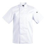 Savona Short Sleeve Chef Jacket Mens