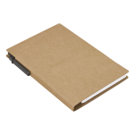 Recycled Notebook with Pen and Flags