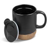 Serendipio Sienna Cork & Ceramic Coffee Mug - 340ml