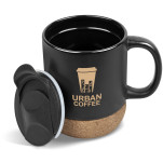 Serendipio Sienna Cork & Ceramic Coffee Mug - 340ml